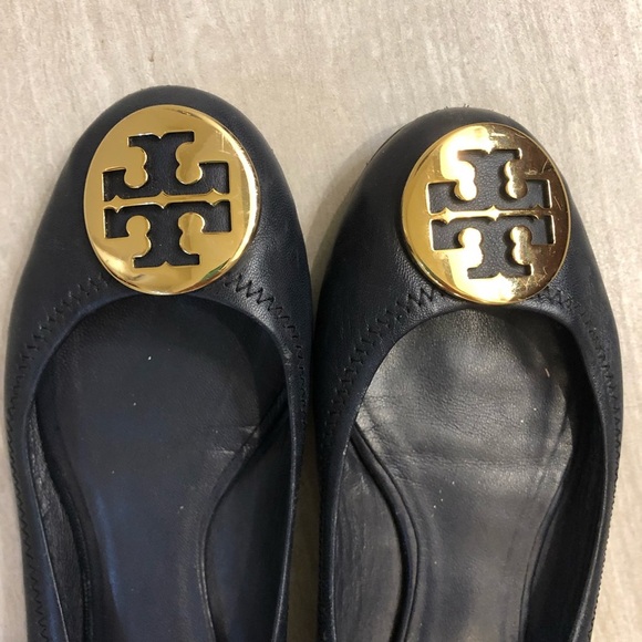 Tory Burch Reva Ballet Flat Size 8M - Picture 2 of 9